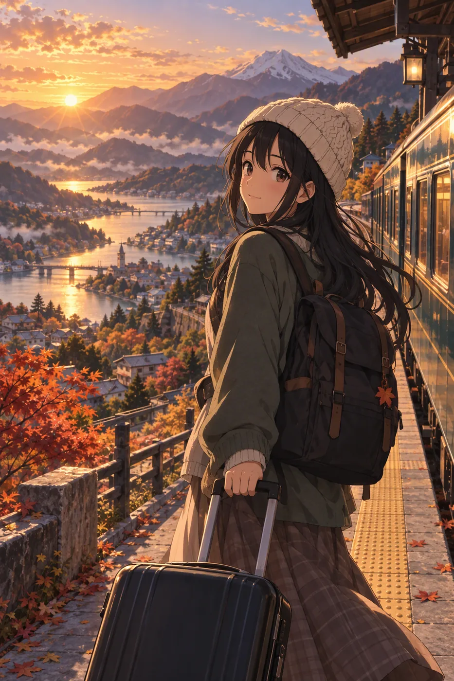 旅行的样子